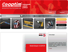 Tablet Screenshot of cooptim.hu
